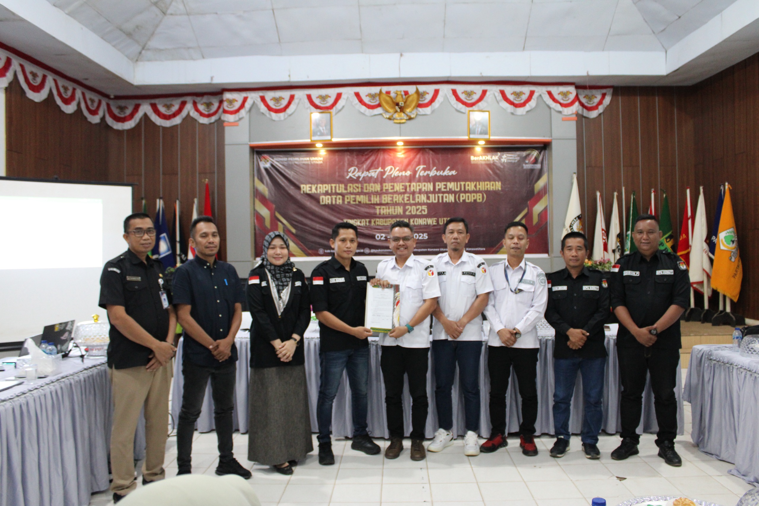 Rapat Pleno PDPB Triwulan II Tingkat Kabupaten Konawe Utara