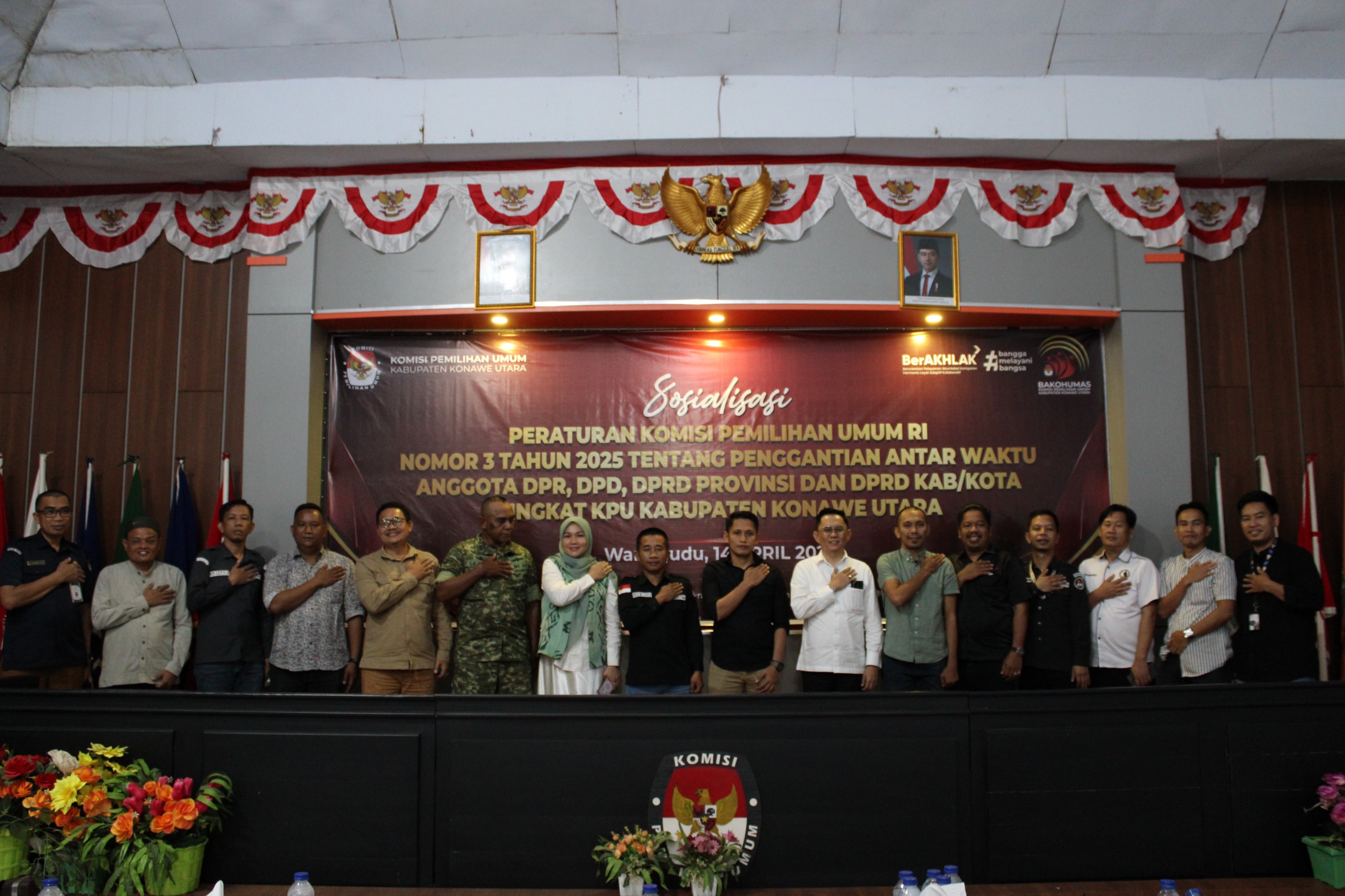 SOSIALISASI PKPU NOMOR 3 TAHUN 2025 TENTANG PAW ANGGOTA DPR, DPD, DPRD PROV DAN DPRD KAB/KOTA